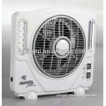 10'' rechargeable emergency fans with 18pcs LED